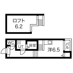 六番町駅 徒歩8分 2階の物件間取画像